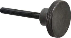 Gibraltar - 2" Head, Knurled Knob - Threaded Stem, Steel - Americas Industrial Supply
