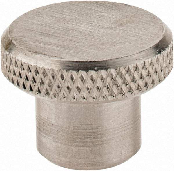 Gibraltar - 1" Head, Knurled Knob - Reamed, Stainless Steel - Americas Industrial Supply