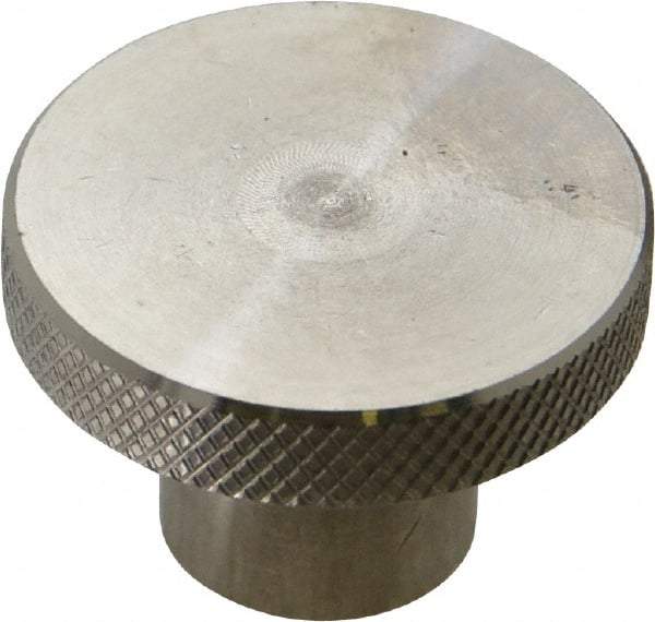 Gibraltar - 1-1/2" Head, Knurled Knob - Reamed, Stainless Steel - Americas Industrial Supply