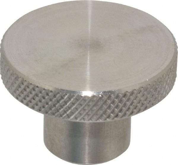 Gibraltar - 1-1/2" Head, Knurled Knob - Reamed, Stainless Steel - Americas Industrial Supply