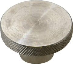 Gibraltar - 2" Head, Knurled Knob - Reamed, Stainless Steel - Americas Industrial Supply