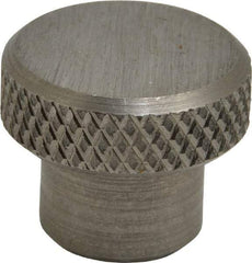 Gibraltar - 3/4" Head, Knurled Knob - Tapped, Stainless Steel - Americas Industrial Supply