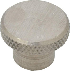 Gibraltar - 1" Head, Knurled Knob - Tapped, Stainless Steel - Americas Industrial Supply