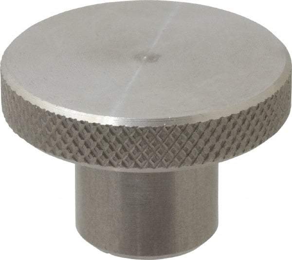Gibraltar - 1-1/2" Head, Knurled Knob - Tapped, Stainless Steel - Americas Industrial Supply