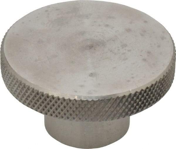 Gibraltar - 2" Head, Knurled Knob - Tapped, Stainless Steel - Americas Industrial Supply