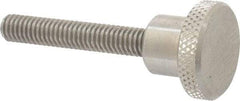 Gibraltar - 1" Head, Knurled Knob - Threaded Stem, Stainless Steel - Americas Industrial Supply