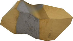 Kennametal - NT4 Grade KC730, Internal/External Partial Profile 60° Threading Insert - 1.25 to 6.25mm & 4 to 20 TPI Ext Pitch, 20 to 6.25mm & 4 to 12 TPI Int Pitch, Right Hand Insert, TiN Finish, Carbide - Americas Industrial Supply