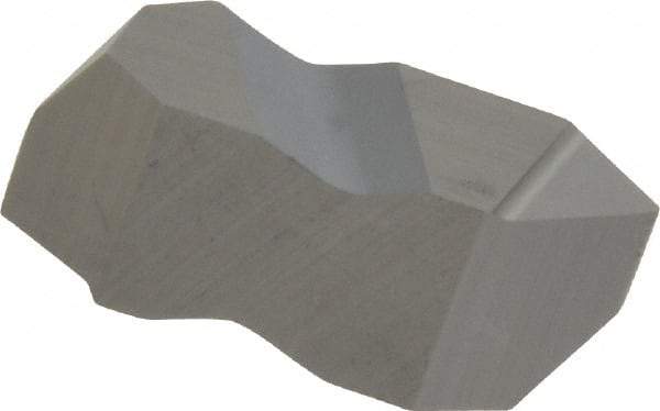 Kennametal - NTP3 Grade K68, Internal/External Partial Profile 60° Threading Insert - 1.25 to 40mm & 6 to 20 TPI Ext Pitch, 20 to 50mm & 5 to 12 TPI Int Pitch, Right Hand Insert, Uncoated, Carbide - Americas Industrial Supply