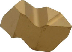 Kennametal - NTP2 Grade KC850, Internal/External Partial Profile 60° Threading Insert - 0.7 to 30mm & 8 to 36 TPI Ext Pitch, 1.25 to 3.5mm & 7 to 20 TPI Int Pitch, Right Hand Insert, TiC/TiCN/TiN Finish, Carbide - Americas Industrial Supply
