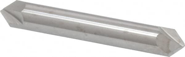 ProMax - 3/8" Diam 2 Flute Double End Solid Carbide Chamfer Mill - Americas Industrial Supply