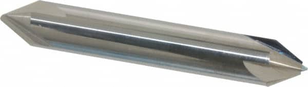ProMax - 3/8" Diam 4 Flute Double End Solid Carbide Chamfer Mill - Americas Industrial Supply