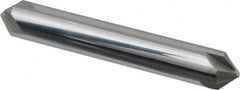 ProMax - 3/8" Diam 4 Flute Double End Solid Carbide Chamfer Mill - Americas Industrial Supply