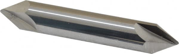 ProMax - 1/2" Diam 2 Flute Double End Solid Carbide Chamfer Mill - Americas Industrial Supply