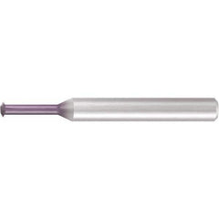 Emuge - 1/8 Inch Cutting Diameter, 3 Flute Solid Carbide Single Profile Thread Mill - Americas Industrial Supply