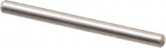 Value Collection - 1/16" Diam x 3/4" Pin Length 316 Stainless Steel Standard Dowel Pin - Bright Finish, 2 Beveled End - Americas Industrial Supply