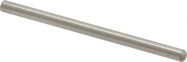 Value Collection - 1/16" Diam x 1" Pin Length 316 Stainless Steel Standard Dowel Pin - Bright Finish, 2 Beveled End - Americas Industrial Supply