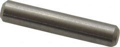 Value Collection - 3/32" Diam x 1/2" Pin Length 316 Stainless Steel Standard Dowel Pin - Bright Finish, 2 Beveled End - Americas Industrial Supply