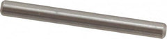 Value Collection - 1/8" Diam x 1-1/4" Pin Length 316 Stainless Steel Standard Dowel Pin - Bright Finish, 2 Beveled End - Americas Industrial Supply