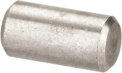 Value Collection - 3/16" Diam x 3/8" Pin Length 316 Stainless Steel Standard Dowel Pin - Bright Finish, 2 Beveled End - Americas Industrial Supply