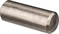 Value Collection - 3/16" Diam x 1/2" Pin Length 316 Stainless Steel Standard Dowel Pin - Bright Finish, 2 Beveled End - Americas Industrial Supply