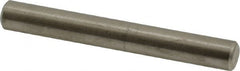 Value Collection - 1/4" Diam x 2" Pin Length 316 Stainless Steel Standard Dowel Pin - Bright Finish, 2 Beveled End - Americas Industrial Supply