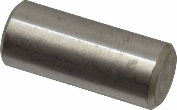 Value Collection - 5/16" Diam x 3/4" Pin Length 316 Stainless Steel Standard Dowel Pin - Bright Finish, 2 Beveled End - Americas Industrial Supply