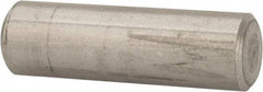 Value Collection - 3/8" Diam x 1-1/4" Pin Length 316 Stainless Steel Standard Dowel Pin - Bright Finish, 2 Beveled End - Americas Industrial Supply