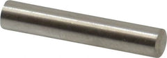 Value Collection - 3mm Diam x 16mm Pin Length 316 Stainless Steel Standard Dowel Pin - Bright Finish, 1 Rounded End - Americas Industrial Supply