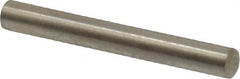 Value Collection - 3mm Diam x 24mm Pin Length 316 Stainless Steel Standard Dowel Pin - Bright Finish, 1 Rounded End - Americas Industrial Supply