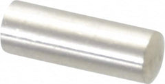 Value Collection - 5mm Diam x 14mm Pin Length 316 Stainless Steel Standard Dowel Pin - Bright Finish, 1 Rounded End - Americas Industrial Supply