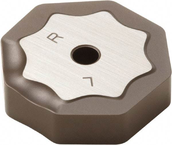Seco - ONEF090520 M14 Grade MK1500 Carbide Milling Insert - TiCN/Al2O3 Finish, 0.219" Thick, 0.866" Inscribed Circle - Americas Industrial Supply