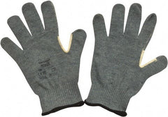 Ansell - Size XL (10), ANSI Cut Lvl 4, Abrasion Lvl 2, Kevlar/Polycotton Cut Resistant Gloves - Kevlar/Poly/Cotton Lining, Knit Wrist, Gray, Paired - Americas Industrial Supply