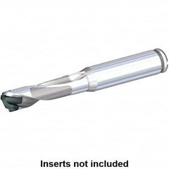 Kennametal - 8 to 8.49mm Diam, 1.5xD, 12.8mm Max Depth, 10mm Shank Diam, 22.5mm Flute, 66.5mm OAL, Replaceable Tip Drill - KTIP0800HPM Insert, F Seat Size, KTIP Toolholder, Series KenTIP - Americas Industrial Supply