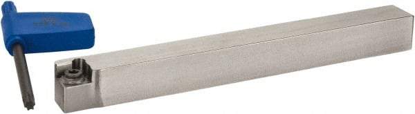 Iscar - SCAC, Right Hand Cut, 12mm Shank Height x 12mm Shank Width, Neutral Rake Indexable Turning Toolholder - 150mm OAL, Series Isoturn - Americas Industrial Supply