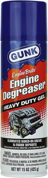 Gunk - Hydrocarbon Fluid Engine Cleaner/Degreaser - 22 oz Aerosol Can - Americas Industrial Supply