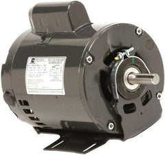 US Motors - 1-1/2 Max hp, 1,800 Max RPM, Single Cap Start Electric AC DC Motor - 115/208-230 V Input, Single Phase, 145T Frame, 7/8" Shaft Diam, Cradle Mount, ODP Enclosure - Americas Industrial Supply