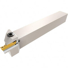 Iscar - HGH, Internal, Left Hand, 0.236" Max Depth of Cut, 0.118" Max Groove Width, Indexable Grooving Tool Holder - HG.. 30.. Insert Compatibility, 5/8" Shank Height, 5/8" Shank Width, 5" OAL - Americas Industrial Supply
