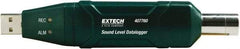 Extech - A and C Frequency Weight, LED Display Datalogging Sound Meter - 30 to 130 Decibels - Americas Industrial Supply