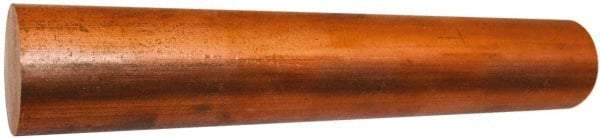 Value Collection - 3/4 Inch Diameter x 72 Inch Long, Copper Round Rod - Alloy 145 - Americas Industrial Supply