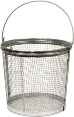 Bio-Circle - Parts Washer Basket - 209.55mm High x 228.6mm Wide x 228.6mm Long, Use with Bio-Circle Parts Washing Systems - Americas Industrial Supply