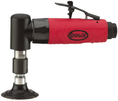 Sioux Tools - 1/4" Collet, Angle Handle, Angle Air Die Grinder - 12,000 RPM, Rear Exhaust, 11 CFM, 0.3 hp, 6.21 bar, 1/4 NPT - Americas Industrial Supply