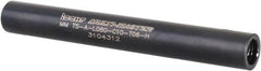 Iscar - Multimaster 10mm 90° Shank Milling Tip Insert Holder & Shank - 0.394" Neck Diam, T06 Neck Thread, 80mm OAL, Steel MM TS-A Tool Holder - Americas Industrial Supply