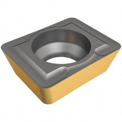 Iscar - AOMT040204 DT Grade IC1008 Carbide Indexable Drill Insert - TiAlN/TiN Finish, Parallelogram - Americas Industrial Supply