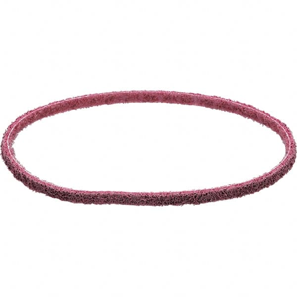 Dynabrade - 1/4" Wide x 24" OAL, Aluminum Oxide Abrasive Belt - Aluminum Oxide, Medium, Nonwoven, Cloth Backing, Wet/Dry - Americas Industrial Supply