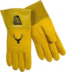 Steiner - Size XL Unlined Deerskin Welding Glove - 12" OAL - Americas Industrial Supply