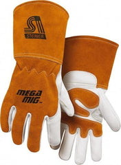 Steiner - Size XL Cotton Lined Goatskin Welding Glove - 12" OAL - Americas Industrial Supply
