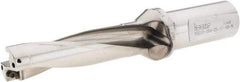 Iscar - 84mm Max Drill Depth, 4xD, 21mm Diam, Indexable Insert Drill - 2 Inserts, 25mm Shank Diam, Whistle Notch Shank - Americas Industrial Supply