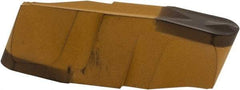 Iscar - 300150GIP Grade IC8250, 3mm Cutting Width Carbide Grooving Insert - 4mm Max Depth of Cut, Neutral, 1.5mm Corner Radius, TiCN/Al2O3/TiN Finish - Americas Industrial Supply