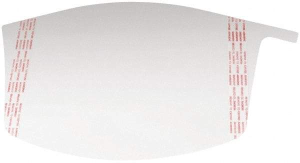 3M - Visor Cover for PAPR/SAR Headgear - Clear, Compatible with M-927 Premium Visors - Americas Industrial Supply
