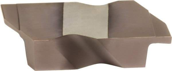 Sumitomo - 3178SG Grade EH520V, 0.178" Cutting Width Carbide Grooving Insert - 0.15" Max Depth of Cut, Neutral, 0.005 to 0.01" Corner Radius, TiAlN Finish - Americas Industrial Supply
